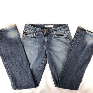 Joe's Jeans Vintage women's W26 bootcut  fit Honey GIGI wash mid rise distressed